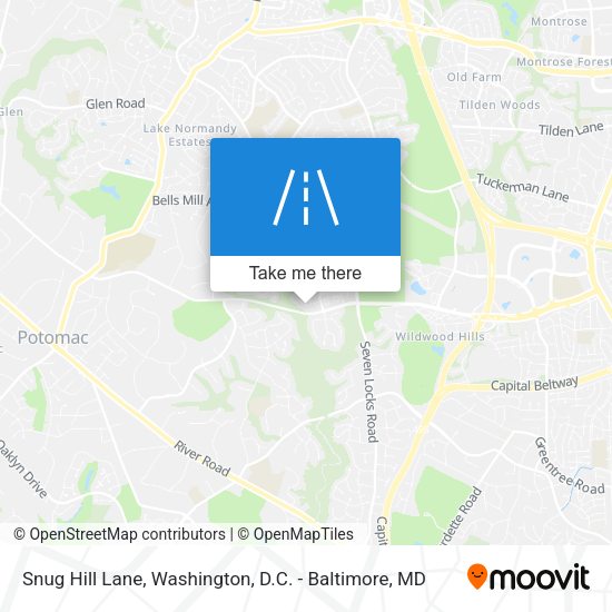 Mapa de Snug Hill Lane