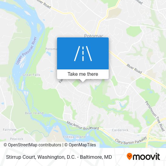 Stirrup Court map