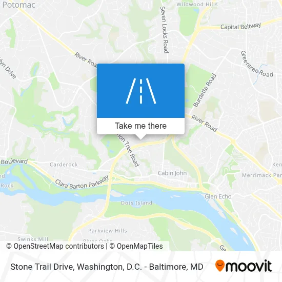 Stone Trail Drive map