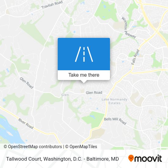 Tallwood Court map