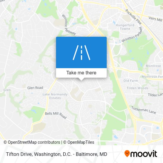 Mapa de Tifton Drive
