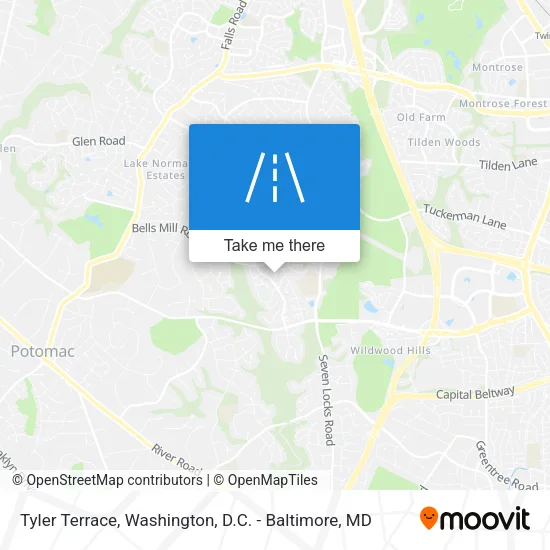 Mapa de Tyler Terrace