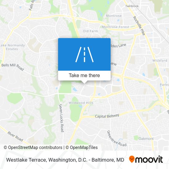Westlake Terrace map