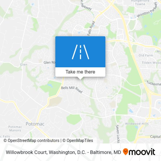 Mapa de Willowbrook Court