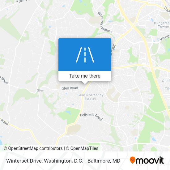 Winterset Drive map