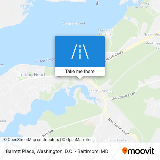 Barrett Place map