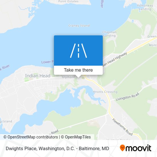 Dwights Place map