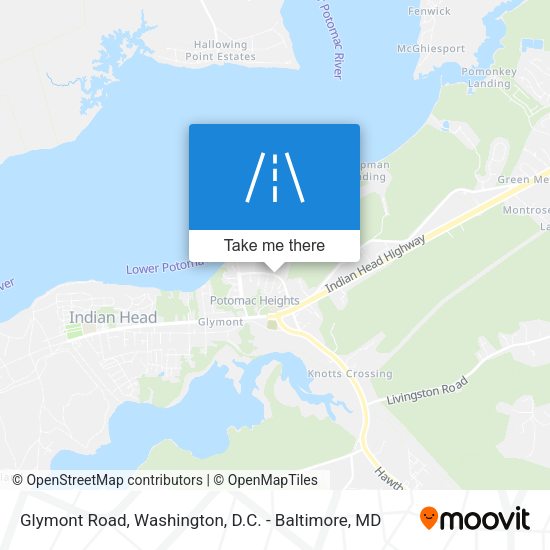 Glymont Road map