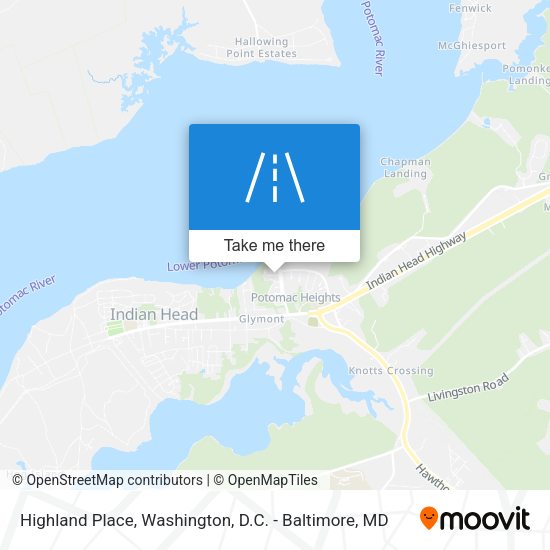 Highland Place map