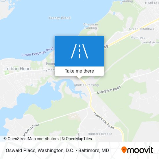 Oswald Place map