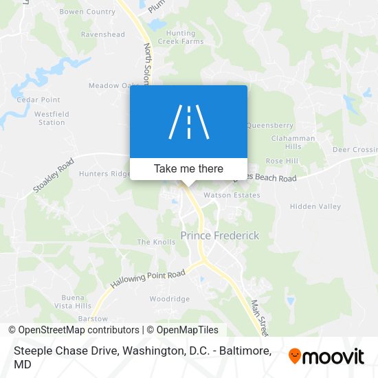 Mapa de Steeple Chase Drive