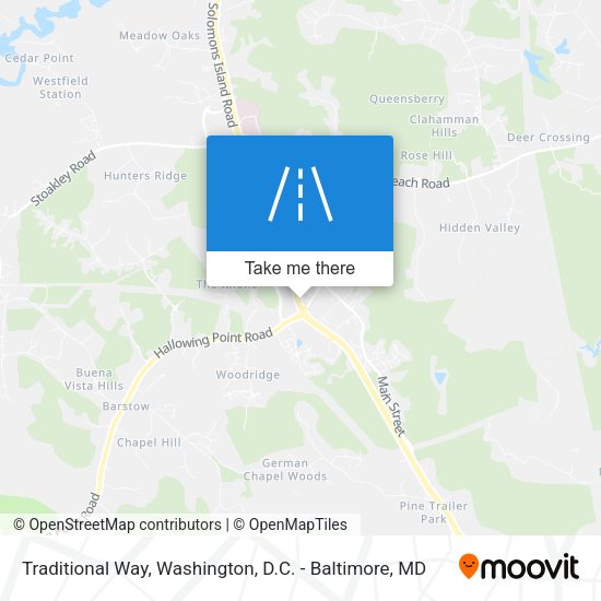 Traditional Way map