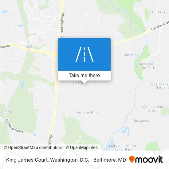 Mapa de King James Court