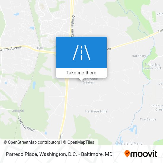 Parreco Place map
