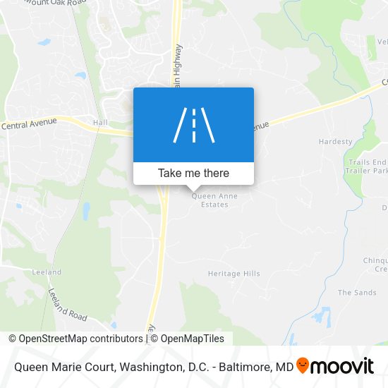 Queen Marie Court map
