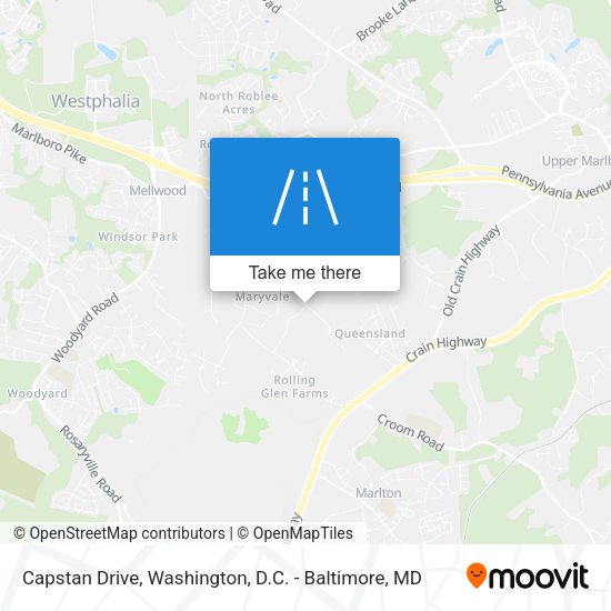 Capstan Drive map