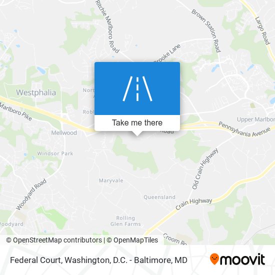 Federal Court map