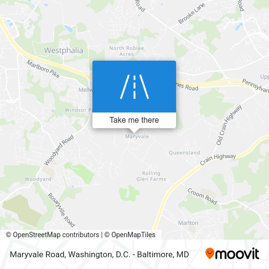 Mapa de Maryvale Road