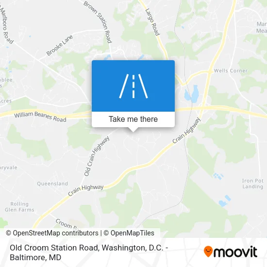 Old Croom Station Road map