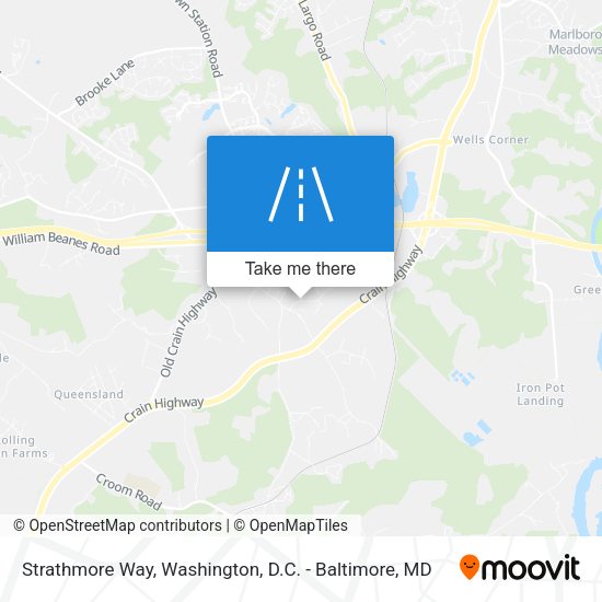 Mapa de Strathmore Way