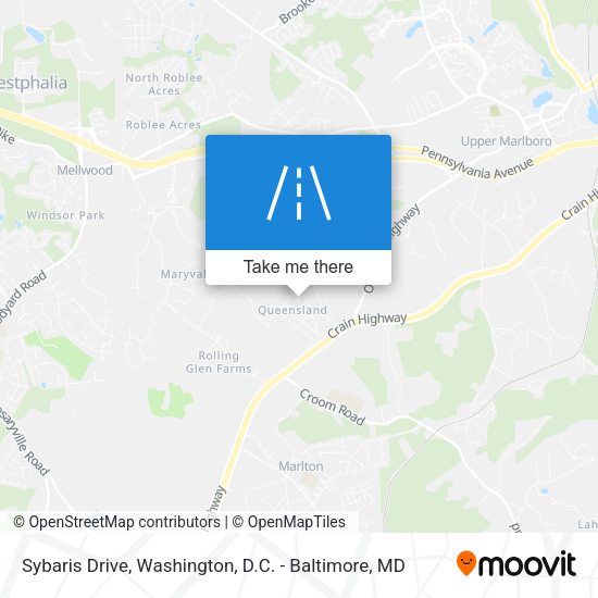 Sybaris Drive map