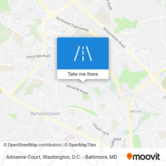 Adrianne Court map