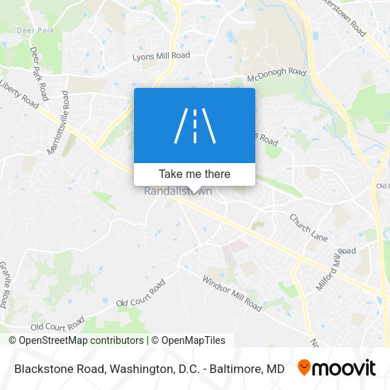 Mapa de Blackstone Road