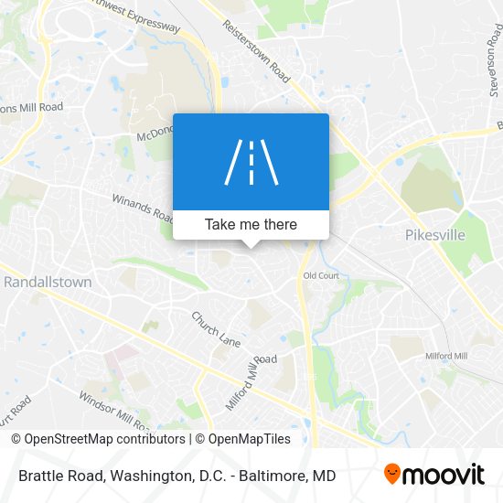 Brattle Road map