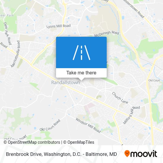 Brenbrook Drive map