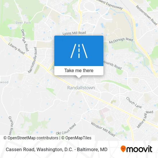 Cassen Road map