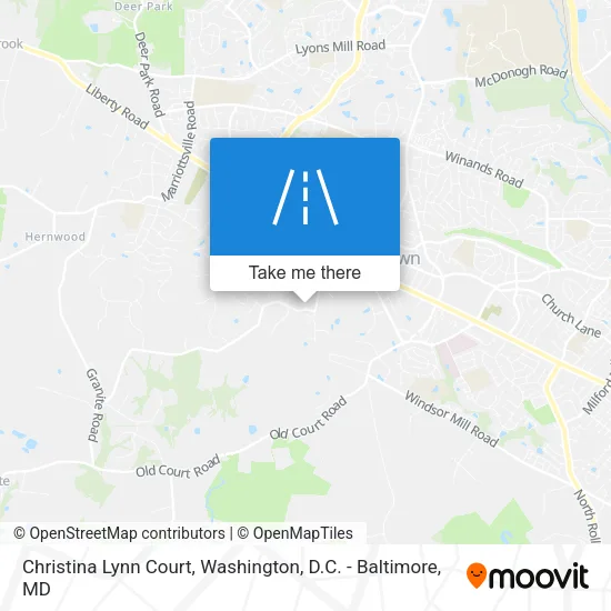 Christina Lynn Court map
