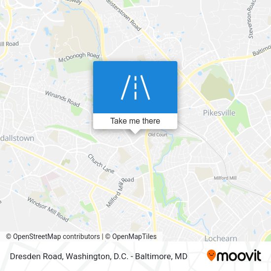Mapa de Dresden Road
