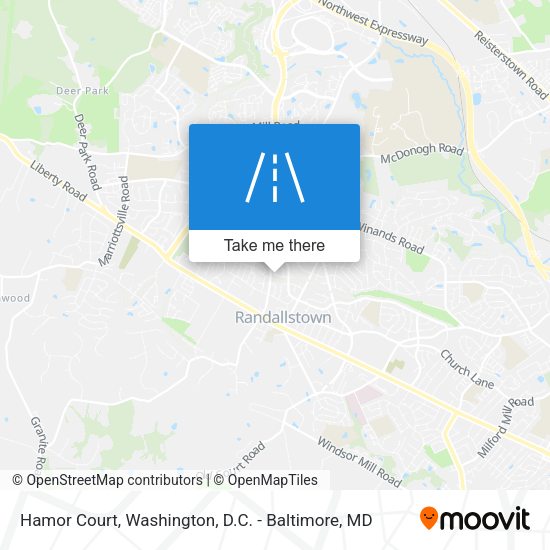 Hamor Court map
