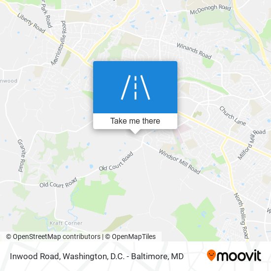 Mapa de Inwood Road