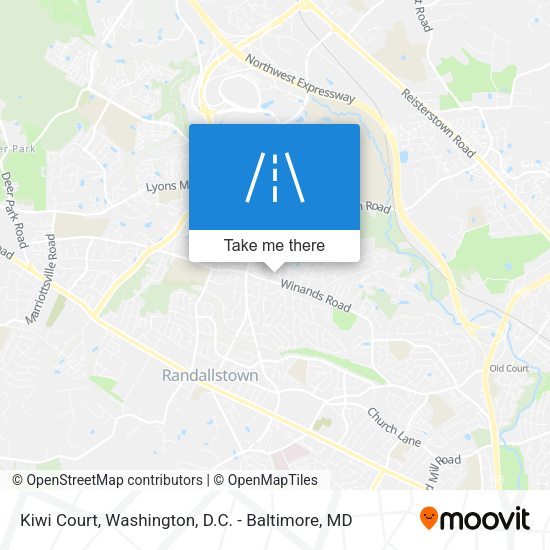 Kiwi Court map