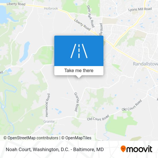 Noah Court map