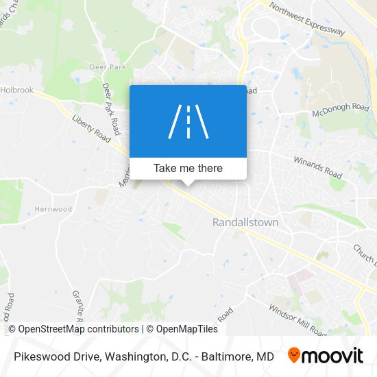 Mapa de Pikeswood Drive