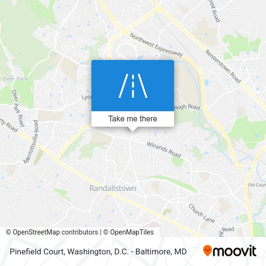 Pinefield Court map