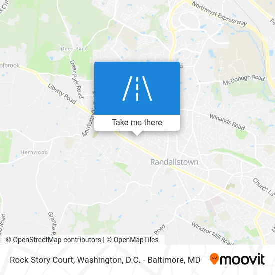 Rock Story Court map