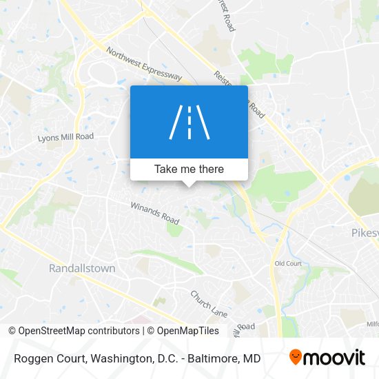 Roggen Court map