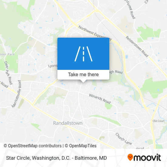 Star Circle map