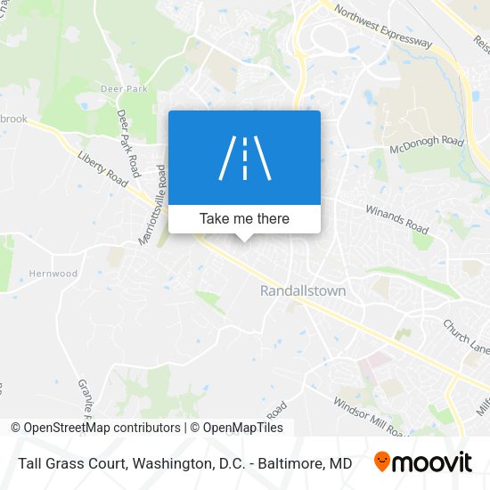 Tall Grass Court map