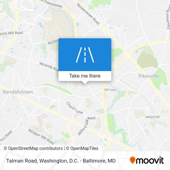Talman Road map