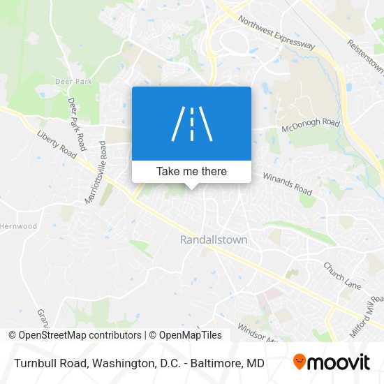 Turnbull Road map