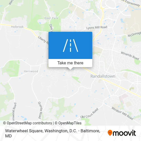 Waterwheel Square map