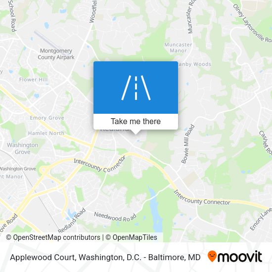 Applewood Court map