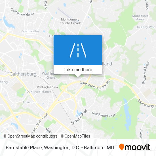 Mapa de Barnstable Place