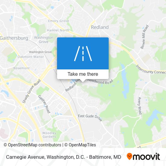 Carnegie Avenue map