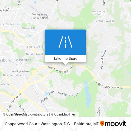 Copperwood Court map