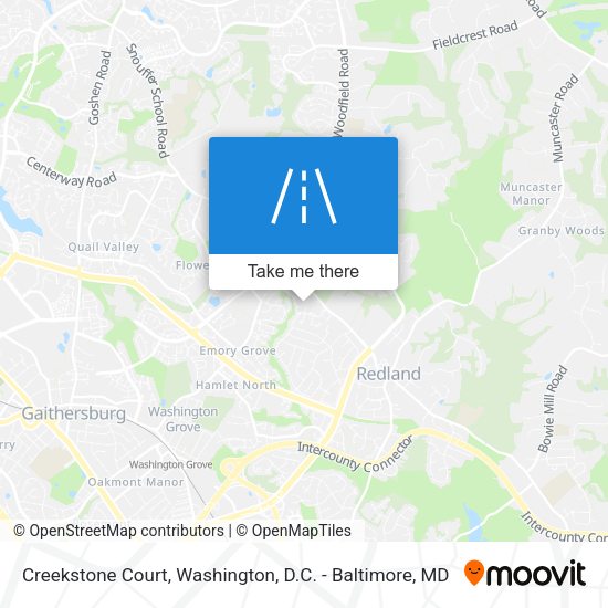 Creekstone Court map